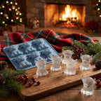 🐮 Mini Highland Cow Ice Cube Mold – Cute 3D Ice Cubes for Drinks, Parties & Gifts