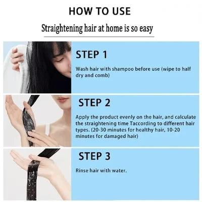🔥Buy 3 Free 2🔥Silk & Keratin Hair Straightening Cream