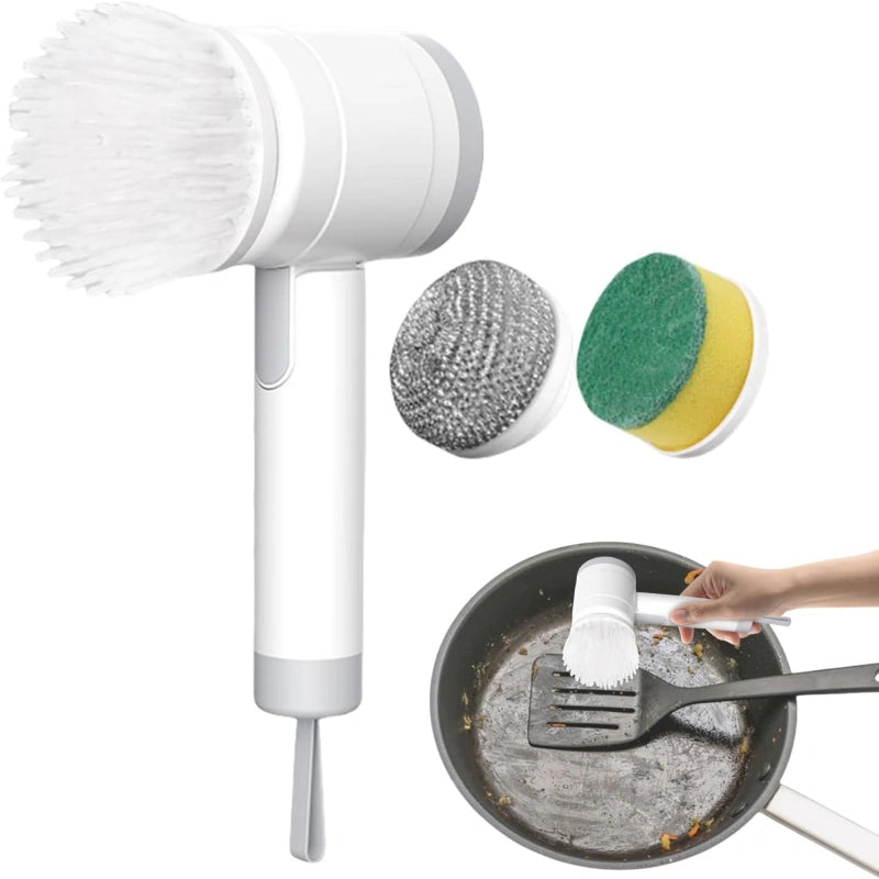 Cordless Electric Spin Scrubber for Bathroom & Home Cleaning