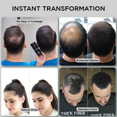 Hair Building Fibers Set for Thinning Hair & Bald Spots