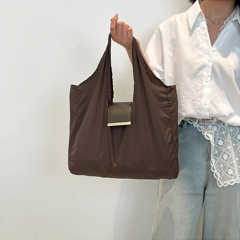 Foldable Keychain Tote Bag – Compact Carry, Big Capacity