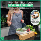 Bamboo Compostable Plastic Wrap Starter Set