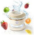 Cordless Fruit & Vegetable Cleaner with Titanium Electrolysis & Deep Vortex Wash