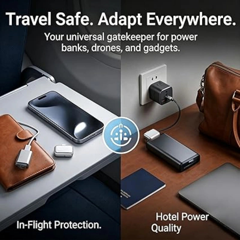 🔥 140W Smart USB-C Charging Protector – Automatically Stops Charging When Full