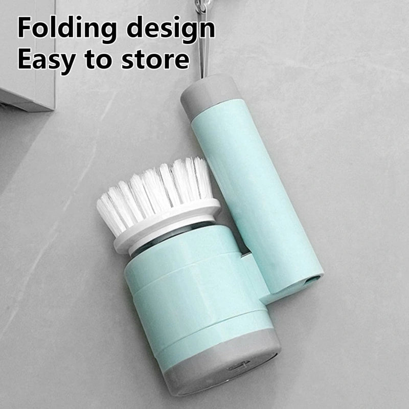Cordless Electric Spin Scrubber for Bathroom & Home Cleaning