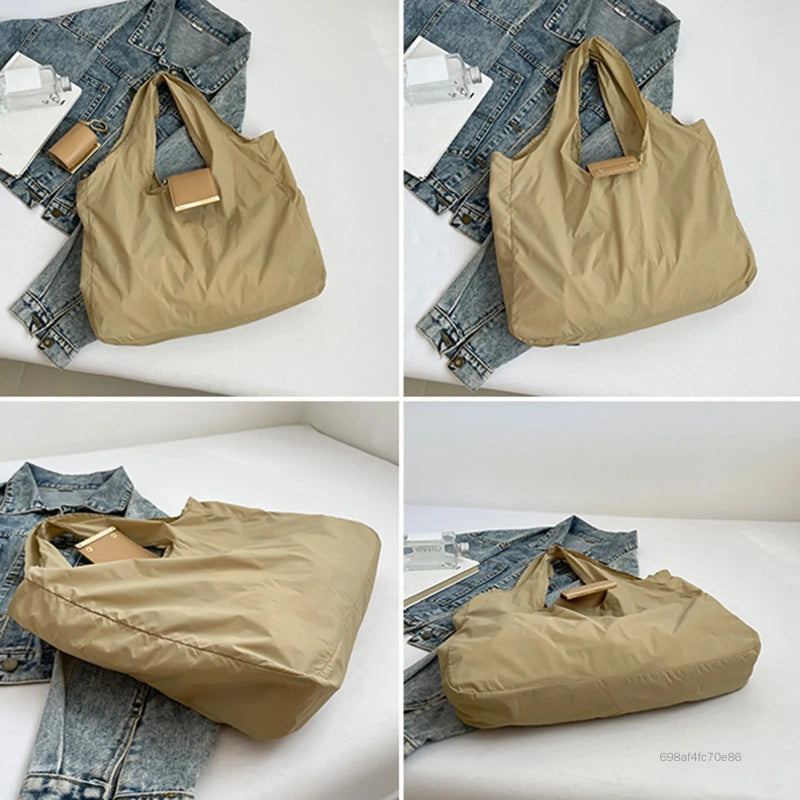 Foldable Keychain Tote Bag – Compact Carry, Big Capacity