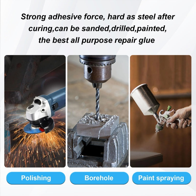 🔥2PCS Heavy-Duty Metal Repair Glue – Weld-Like Strong Bond