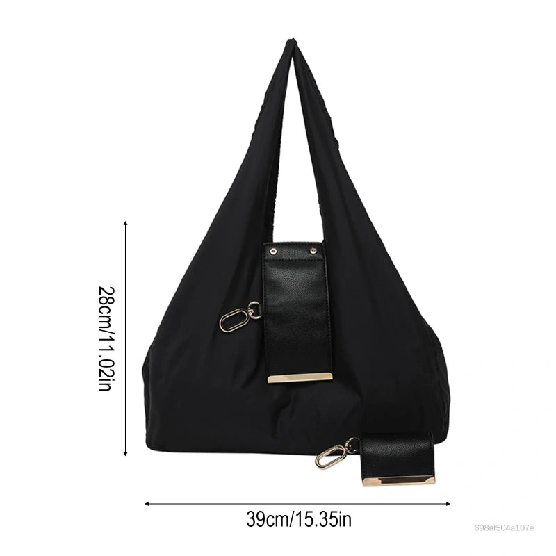 Foldable Keychain Tote Bag – Compact Carry, Big Capacity