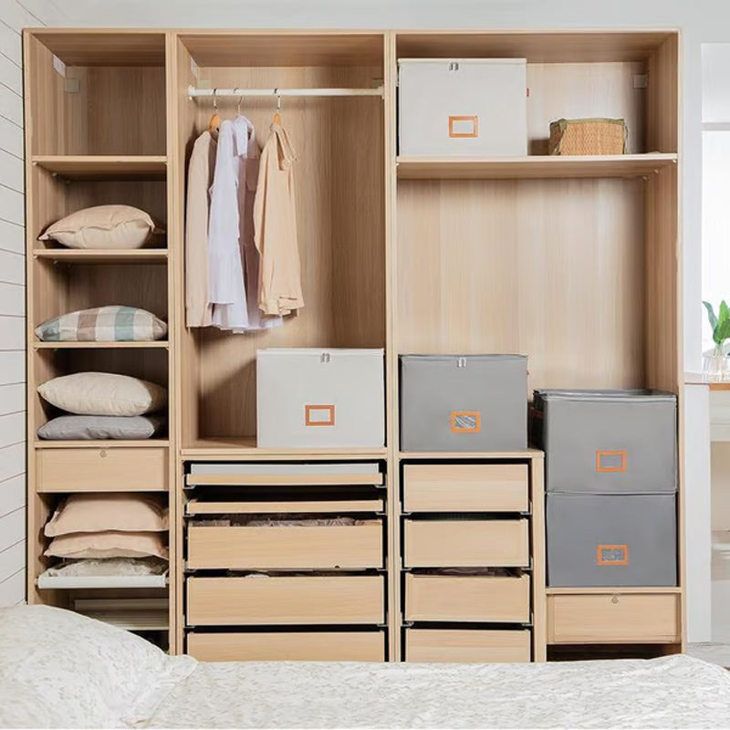 📢📢50% OFF !!!⏰ Fabric Shoe Organizer Storage Box👟– Foldable Design. Large Capacity. Dustproof & Breathable. Space-Saving for Closet & Bedroom 🧺