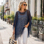 🏆 Last Day Special Price £9.99! 💐Summer Metallic Crochet Cover-Up – Lightweight. Flowy & Effortlessly Stylish summer outfit