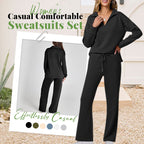 🎁Hot Sale 49% OFF⏳Women's 2 Piece Sets Outfits Casual Long Sleeve Sweatsuits Sets