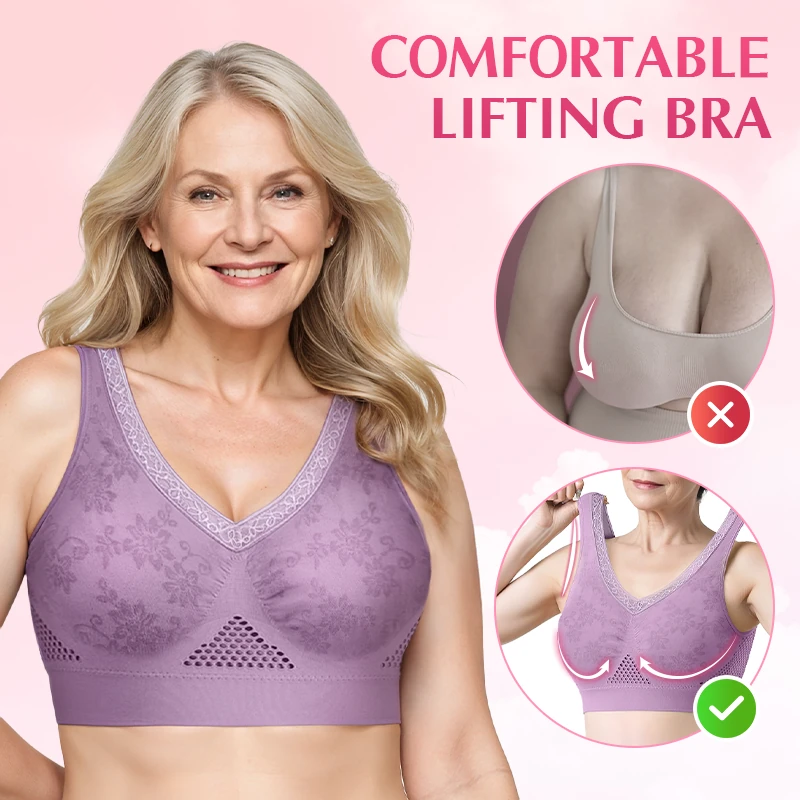 💕Buy 3+ for 15% off🔥Pure Cotton Buttonless Comfy Lifting Bra