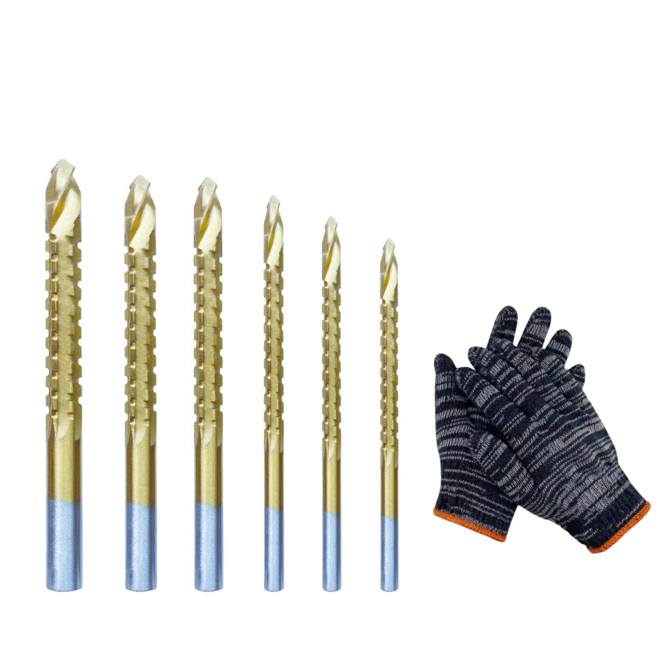 ⚙️ Twist Drill Bit Set – High-Speed Steel, Titanium-Coated & Multi-Material Ready 🧰