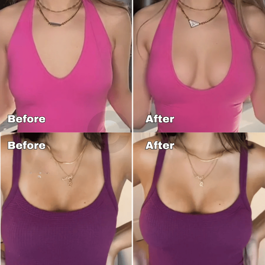 💕OUFALI Lift Inserts for Bras – Lightly Padded. Double-Sided Adhesive👙 Reusable. Washable • Natural Lift • Seamless Under Clothing ✨