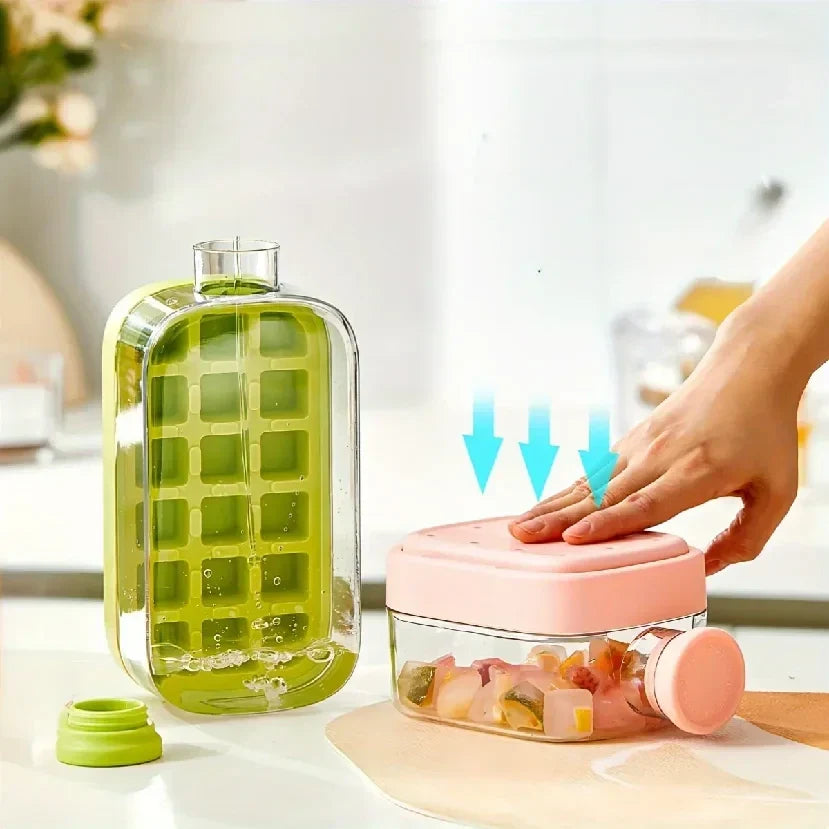 2-in-1 Portable Ice Maker Bottle – Freeze, Sip & Refresh Anywhere