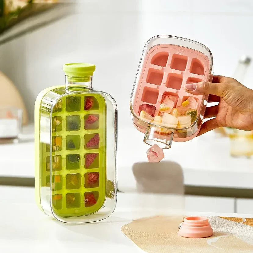 2-in-1 Portable Ice Maker Bottle – Freeze, Sip & Refresh Anywhere