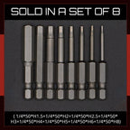 S2 Steel Magnetic Hexagon Bit Set