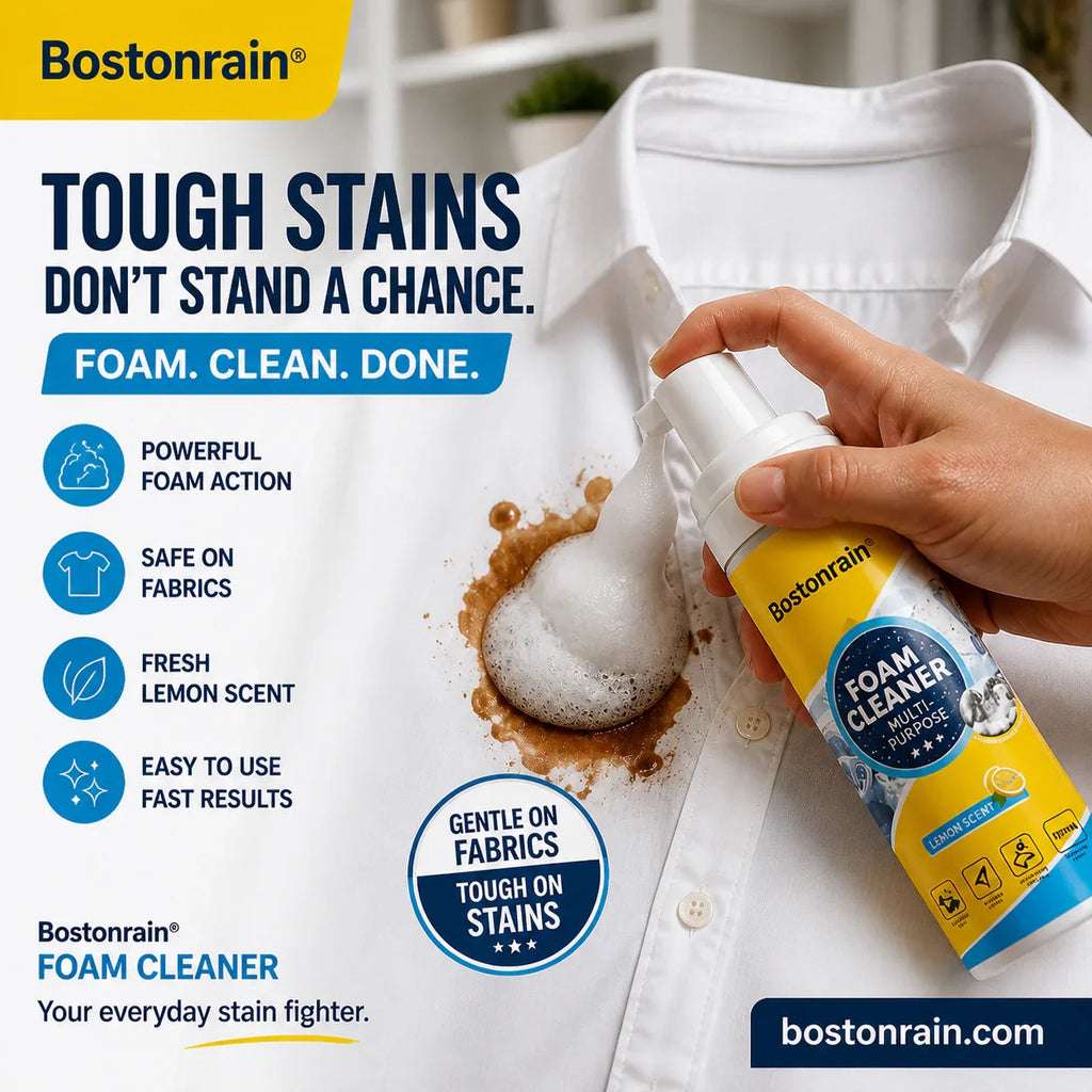 🥳2026 HOT SALE🥳💞50K+ SOLD!🧴💚 50% OFF! Grease & Stain Remover – Foam action. no harsh chemicals. Works on coffee. ink & oil. A true all‑rounder. 🏠✅