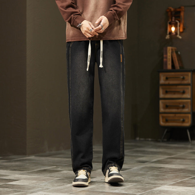 👖40% off!🆒Men's Loose Straight Jeans🏖️
