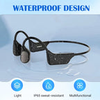 Bone conduction Bluetooth headphones hearing aids