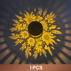 ☀️ Solar Mandala Light for Garden & Patio – 2-in-1 Floor Lamp & Wall Light – Ornamental Light Decoration with Vintage Effect – Rustproof & Durable