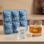 🐮 Mini Highland Cow Ice Cube Mold – Cute 3D Ice Cubes for Drinks, Parties & Gifts