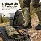 🐍 Heavy-Duty Snake Protection Gaiters – Reinforced 1000D Outdoor Leg Guards