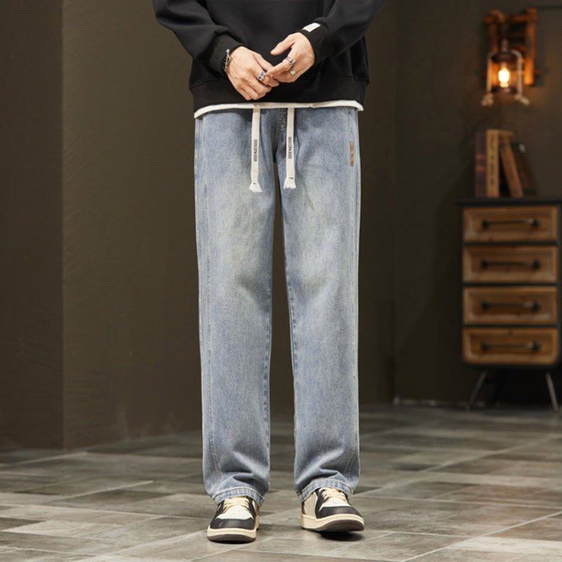 👖40% off!🆒Men's Loose Straight Jeans🏖️