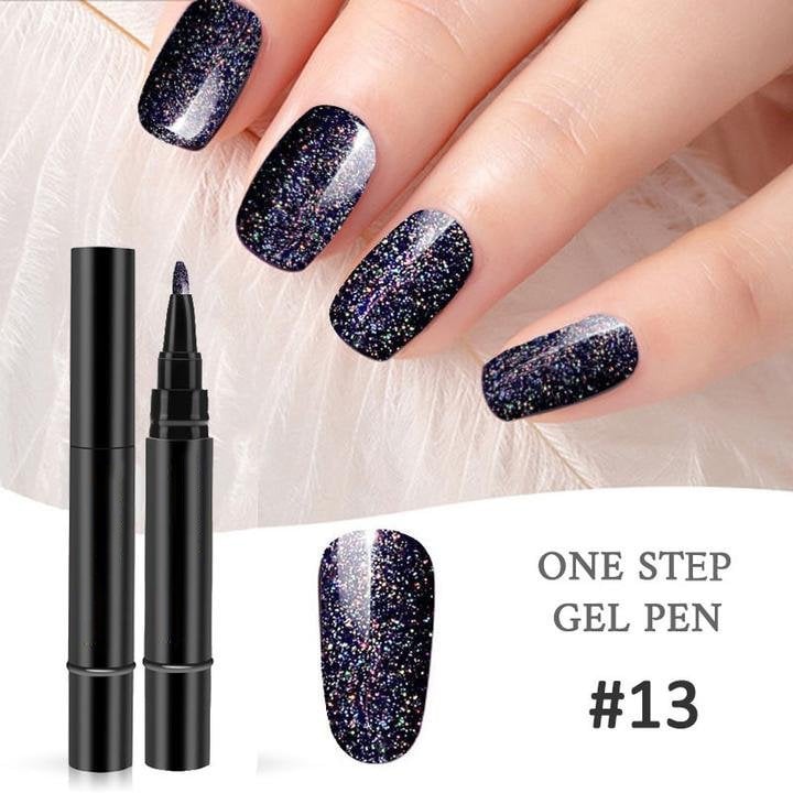 3-in-1 Gel Nail Pen – One Step. No Base or Top Coat Needed