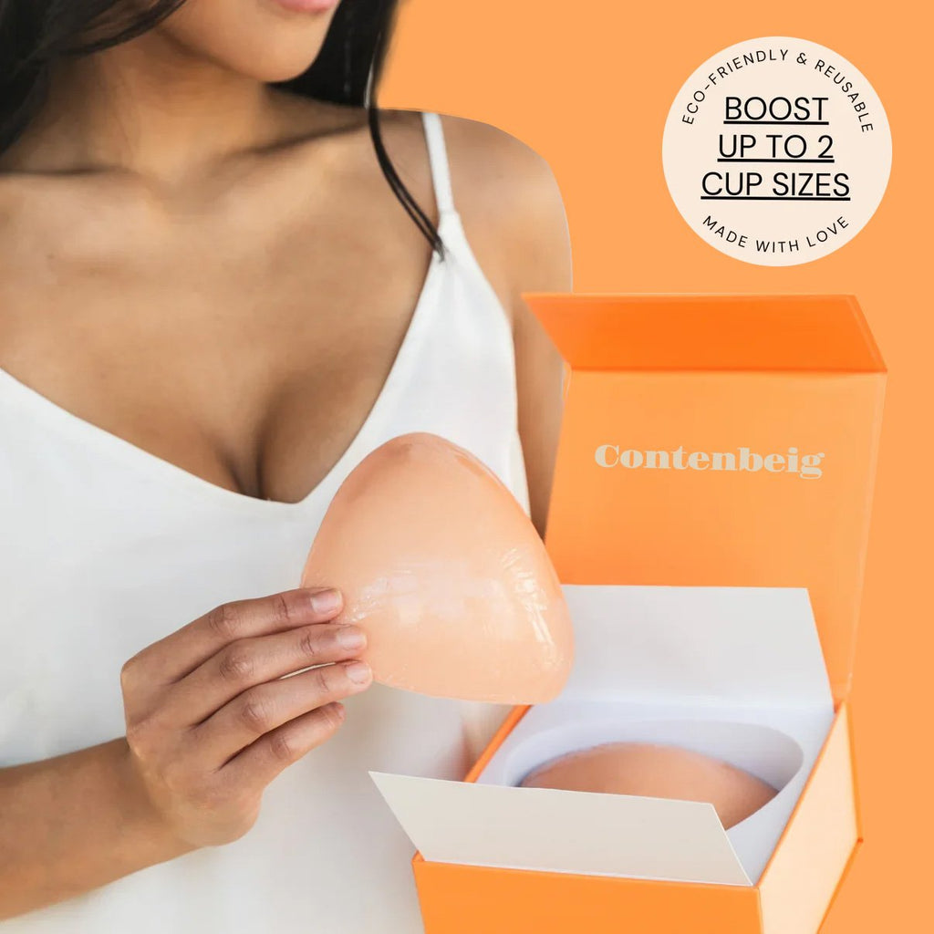 💕OUFALI Lift Inserts for Bras – Lightly Padded. Double-Sided Adhesive👙 Reusable. Washable • Natural Lift • Seamless Under Clothing ✨