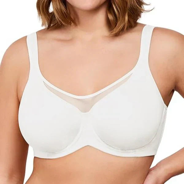 🔥Last Day Special Price £7.99💐Women's Elegant Sheer Full Coverage Plus Size Bra(副本)