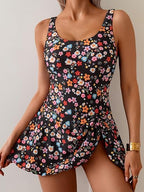 👙Last Day Sale 50% OFF💃Women's One Piece Tummy Control Tie Knot Swimsuit