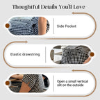 Women's Summer Plaid Capri Pants