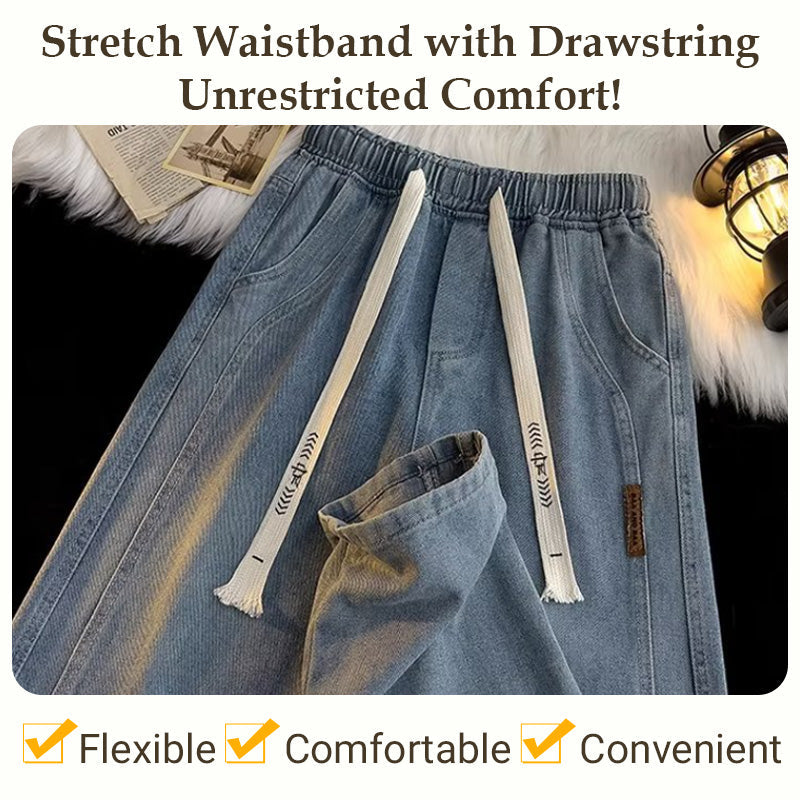👖40% off!🆒Men's Loose Straight Jeans🏖️