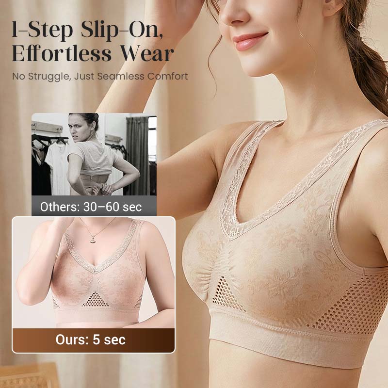 💕Buy 3+ for 15% off🔥Pure Cotton Buttonless Comfy Lifting Bra