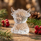 🐮 Mini Highland Cow Ice Cube Mold – Cute 3D Ice Cubes for Drinks, Parties & Gifts