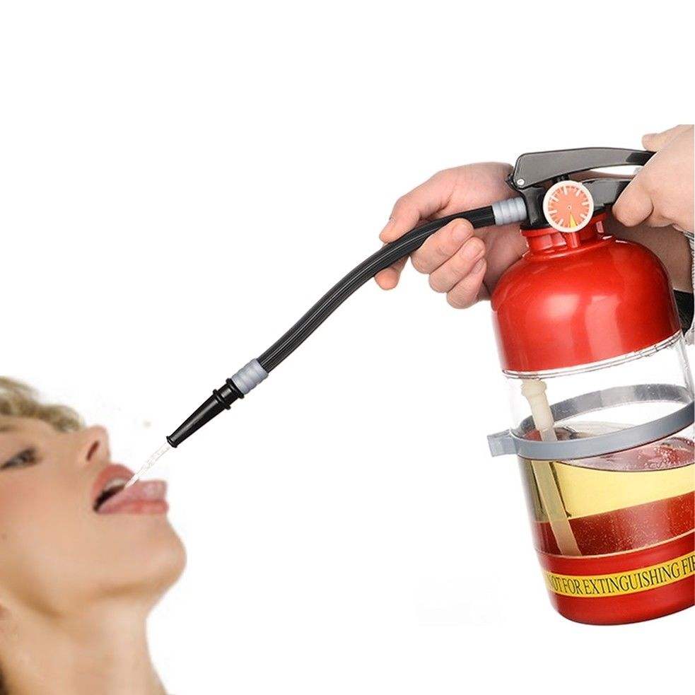 🥳2026 HOT SALE🥳💞50K+ SOLD!🧯🍻 50% OFF! Fire Extinguisher Beer Tub – 2L capacity. hand‑press dispenser. Unique design. keeps drinks fresh. Perfect for football parties & garden gatherings. 🏆⚽