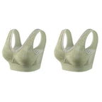 【✨1+1 Free - 2 Pcs】Pure Cotton Buttonless Comfy Lifting Bra