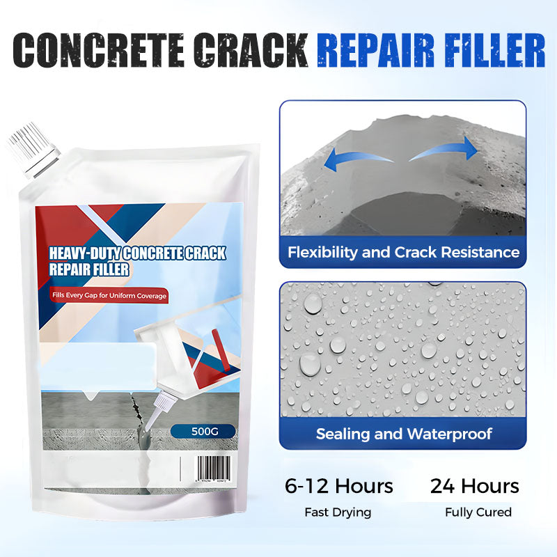 ⏰Limited Sale 49% OFF 🌿💧Heavy-Duty Concrete Crack Repair Adhesive