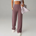 💗LAST DAY SALE 50% OFF⚡50K+ SOLD💕Women's Casual High Waist Wide Leg Pants