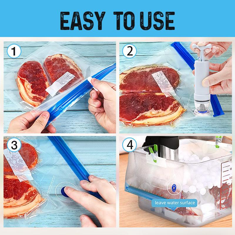 🔥2025 Kitchen Hot Sale🔥Kitchen Vacuum Sealer Bag Set