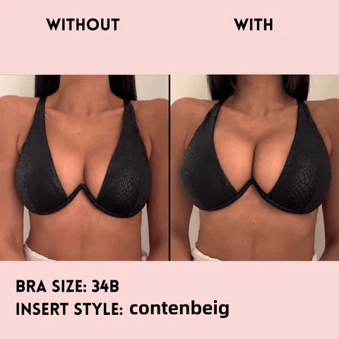 💕OUFALI Lift Inserts for Bras – Lightly Padded. Double-Sided Adhesive👙 Reusable. Washable • Natural Lift • Seamless Under Clothing ✨