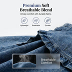 🥳2026 HOT SALE🥳💞50K+ SOLD!👵☀️ 56% OFF! Open-Front Denim Jacket – No buttons. easy on/off. Flattering ruffle trim. breathable fabric. Classic blue wash. A versatile wardrobe staple. 🌿✅