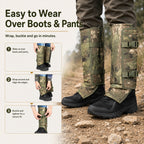 🐍 Heavy-Duty Snake Protection Gaiters – Reinforced 1000D Outdoor Leg Guards