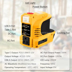 ⚡Compact DC to AC Inverter - Suitable For Cars. Motorhomes. Outdoor ( Free Shipping )