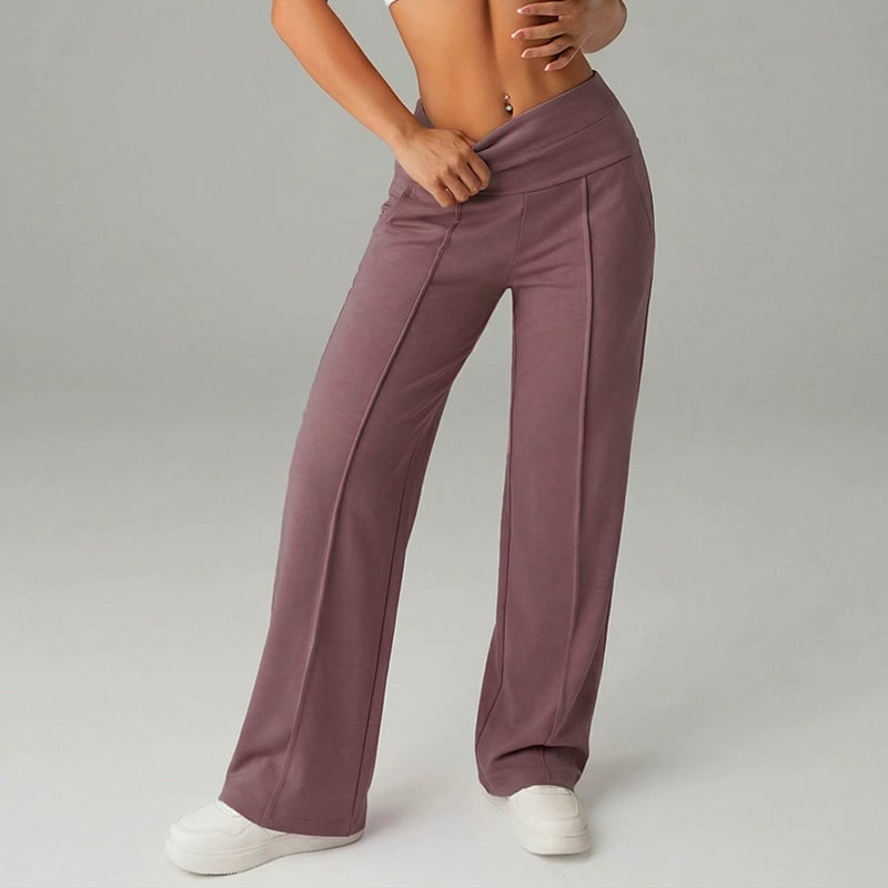 💗LAST DAY SALE 50% OFF⚡50K+ SOLD💕Women's Casual High Waist Wide Leg Pants