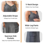 💕Limited Sale 50% OFF💕Women's Loose Wide-Leg Jumpsuit with Pockets