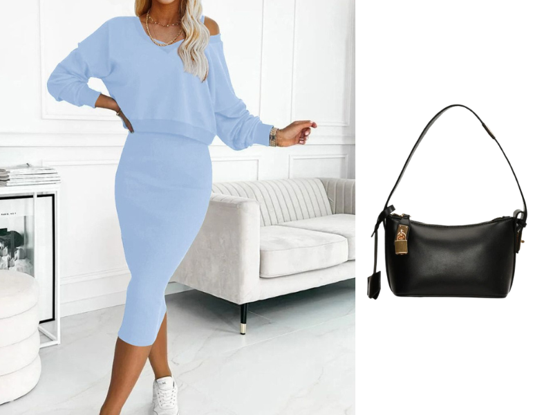 💥2026 New Arrive - 49% OFF💥Women's 2-Piece Set Sleeveless Dress & Loose V-Neck Pullover