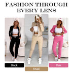 🎉New Year's Hot Sales - 70% OFF😍Women's 3-Piece Zip-Up Tracksuits