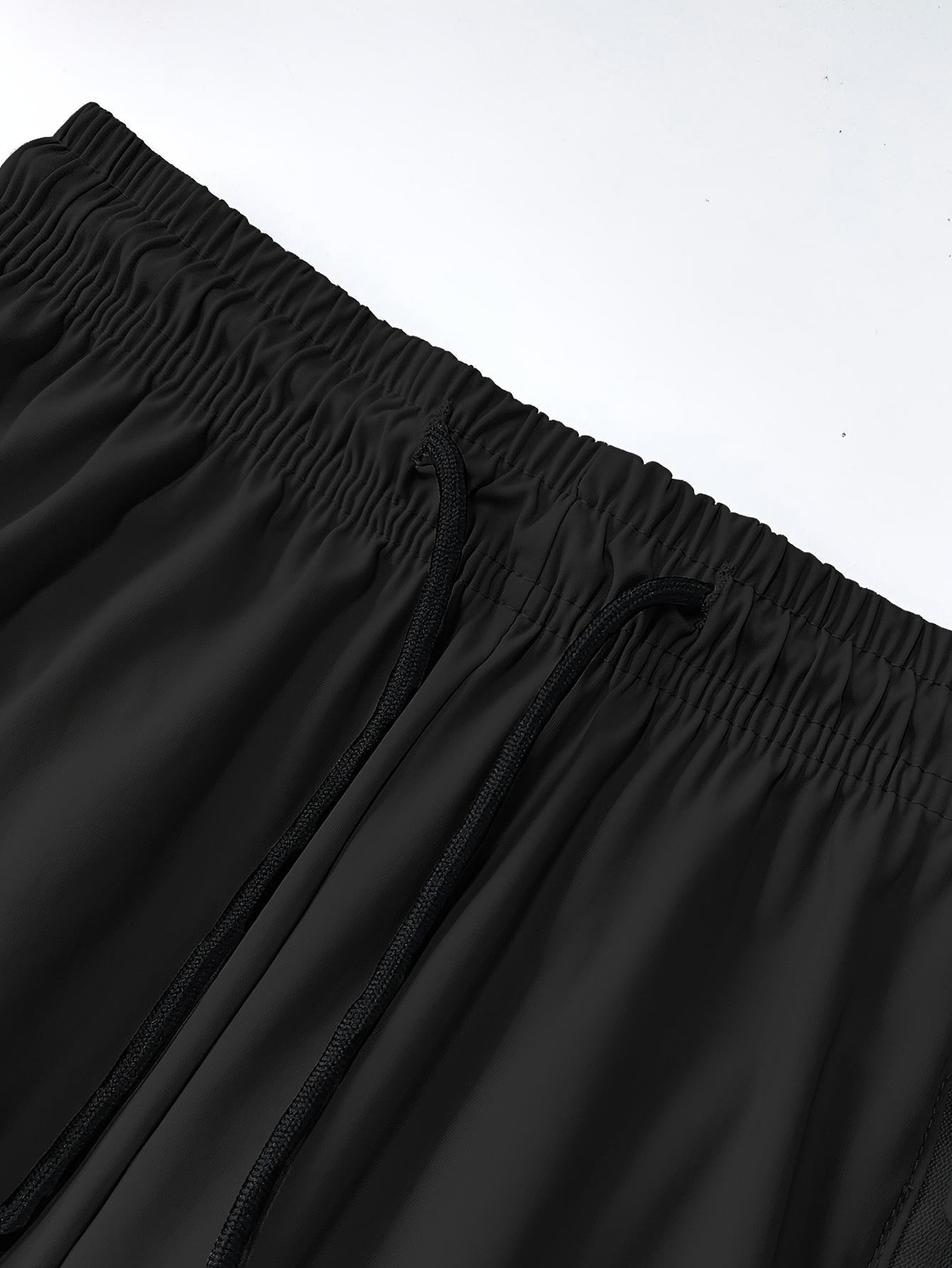 Women's Capri Pants – Loose Fit. Summer Drawstring Waist. Zipper Pockets. Breathable High-Stretch Fabric. Suitable for Everyday Wear